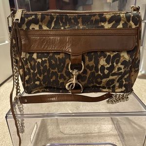 Rebecca Minkoff cheetah print crossbody